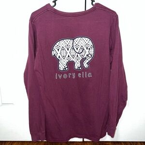 Ivory Ella Long Sleeve T Shirt